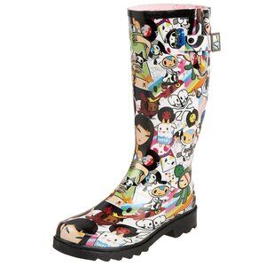 Tokidoki x Chooka "Discoteca" Kawaii Rain Boots, Size US 7